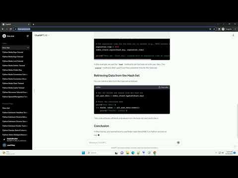 python redis hset