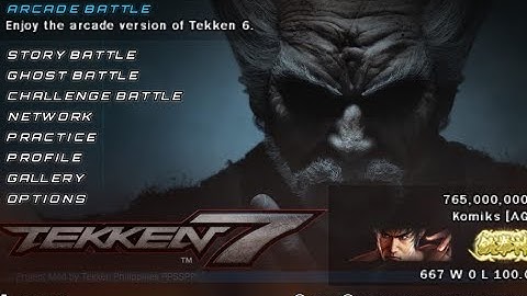 Are You Ready for Tekken 7 Project Mod? (for Android & PC - PPSSPP) RELEASED!