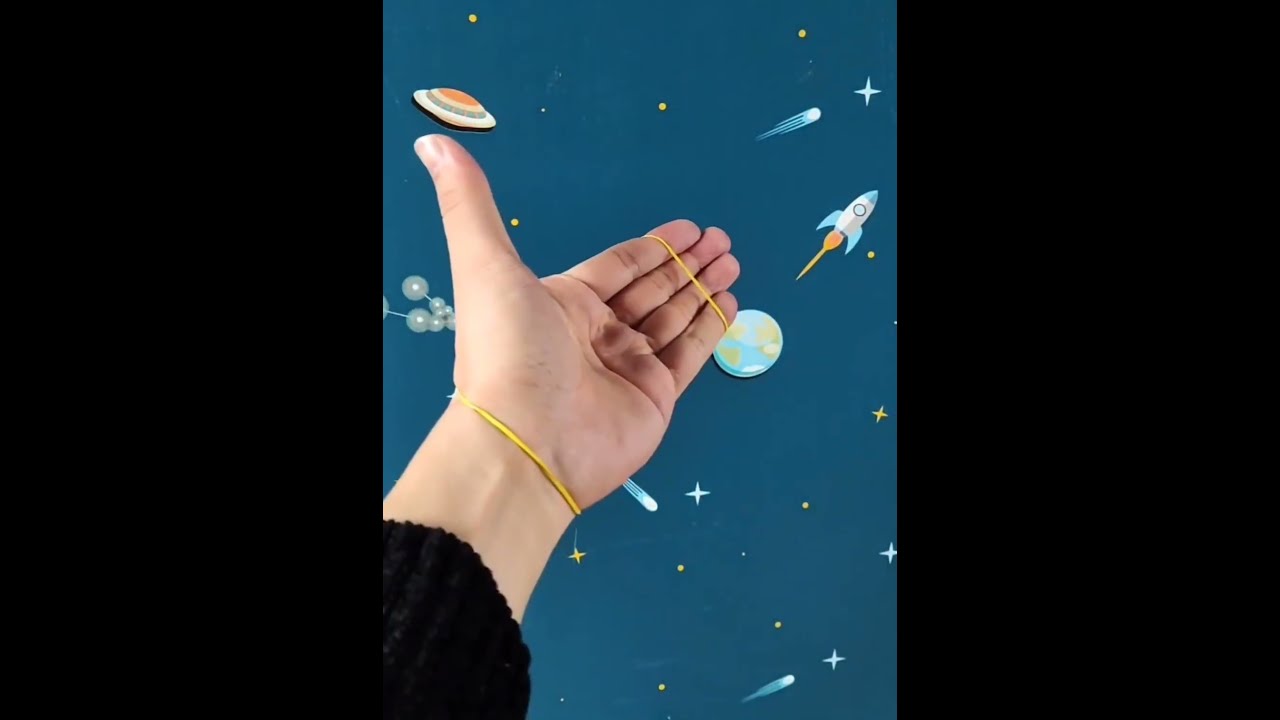 Easy Rubber Band Magic Trick Viral Shorts Magictrick