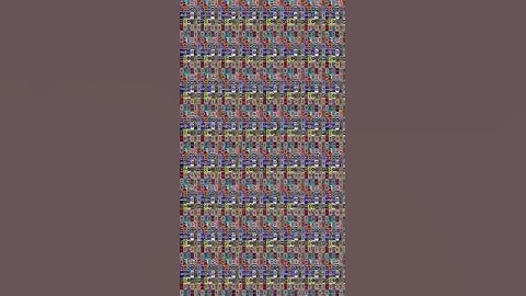 👀 EYE LOOP 👁️ (2,304 EYES) #avatarworld #brainrot #hypnosis #digitalart #shorts #eyeloop #loop