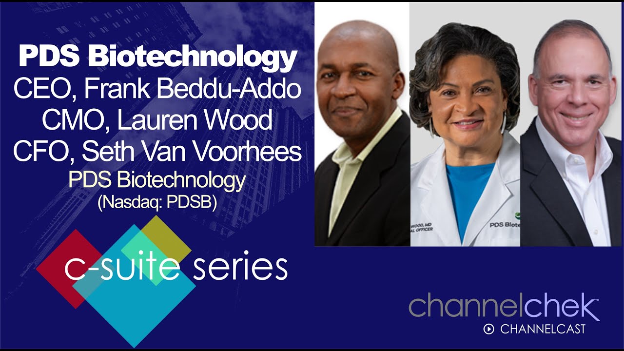 Interview with PDS Biotechnology (PDSB) CEO Frank Bedu-Addo, CMO Lauren ...