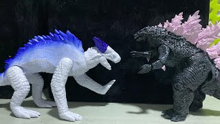 Godzilla X Kong VS Shimo(stopmotion) part 1