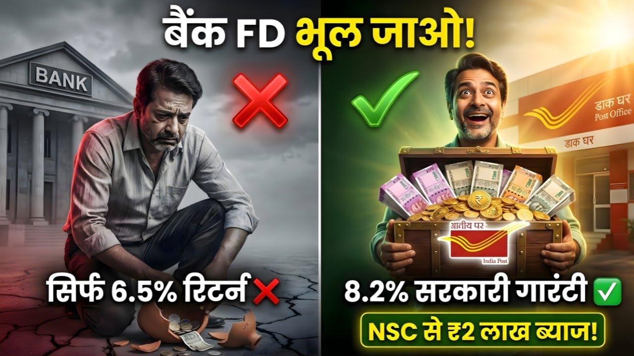 Bank FD भूल जाओ! Post Office Best Schemes 2026 | 8.2% Interest & Safe Returns