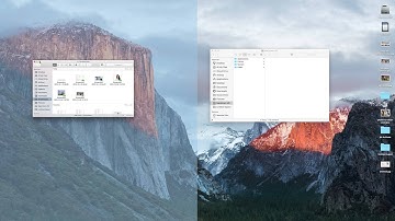 Using Split Screen View on OS X 10.11 El Capitan