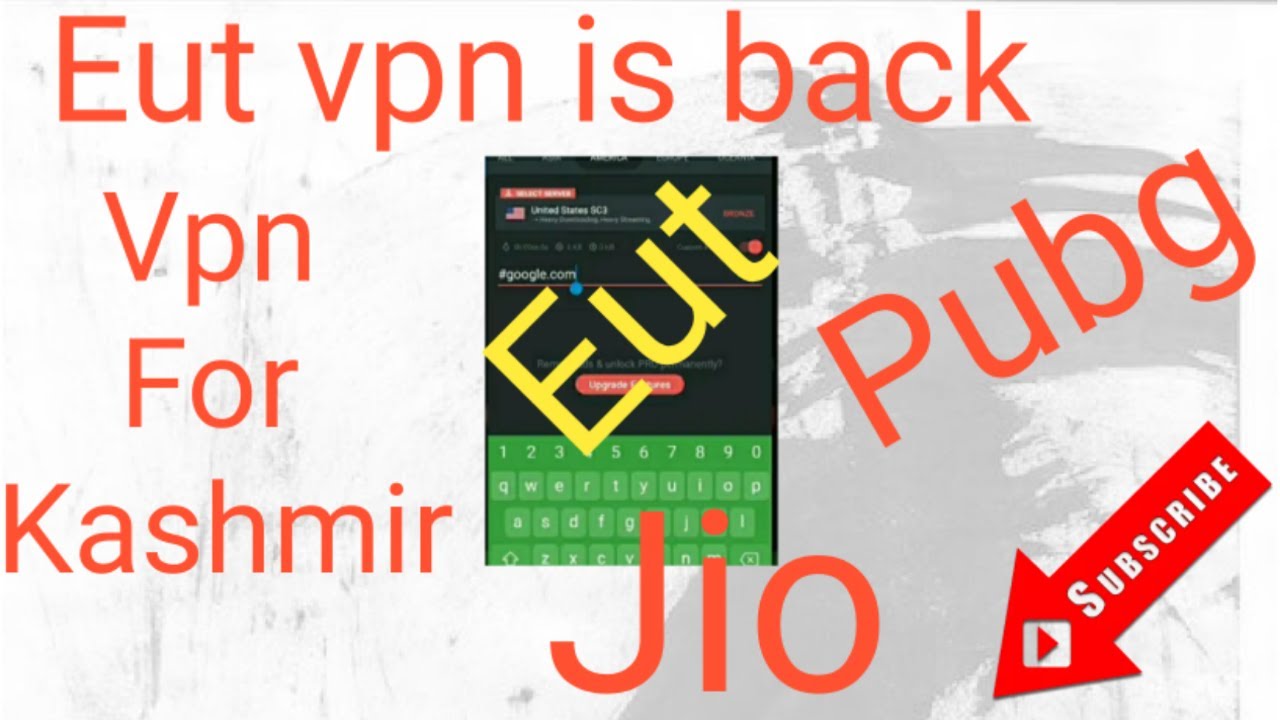 EUT vpn settings YouTube