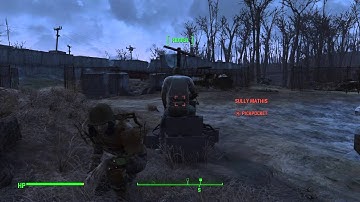 Fallout 4 - Put pocketing a live grenade