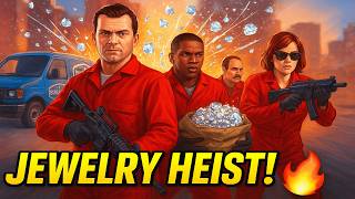 GTA 5 – Smart Jewelry Store Heist & Equipment's & Complete Missions (Bugstars + Gas Grenades) 💎🔥
