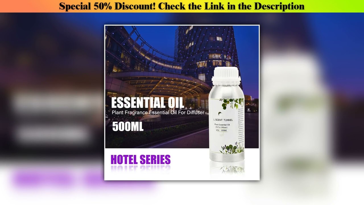 Slide Essential Oils 500ml For Aromatic Diffuser Perfume Oil Air Freshener Smell For Home Fragrance