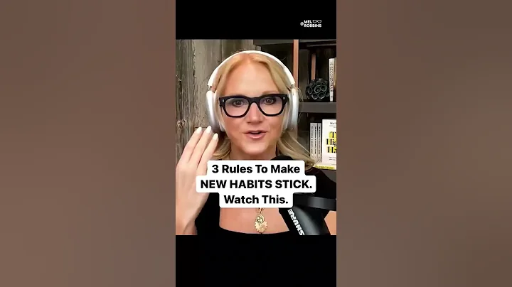 3 Rules To Make NEW HABITS STICK. Watch This. | Me...
