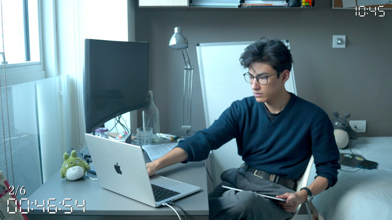 8h study with me live pomodoro 110/10 | rain sounds