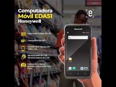Computadora Móvil EDA51 Honeywell - Etitec México