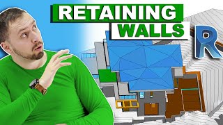 Integrated Wall |  How to create retaining walls in Revit