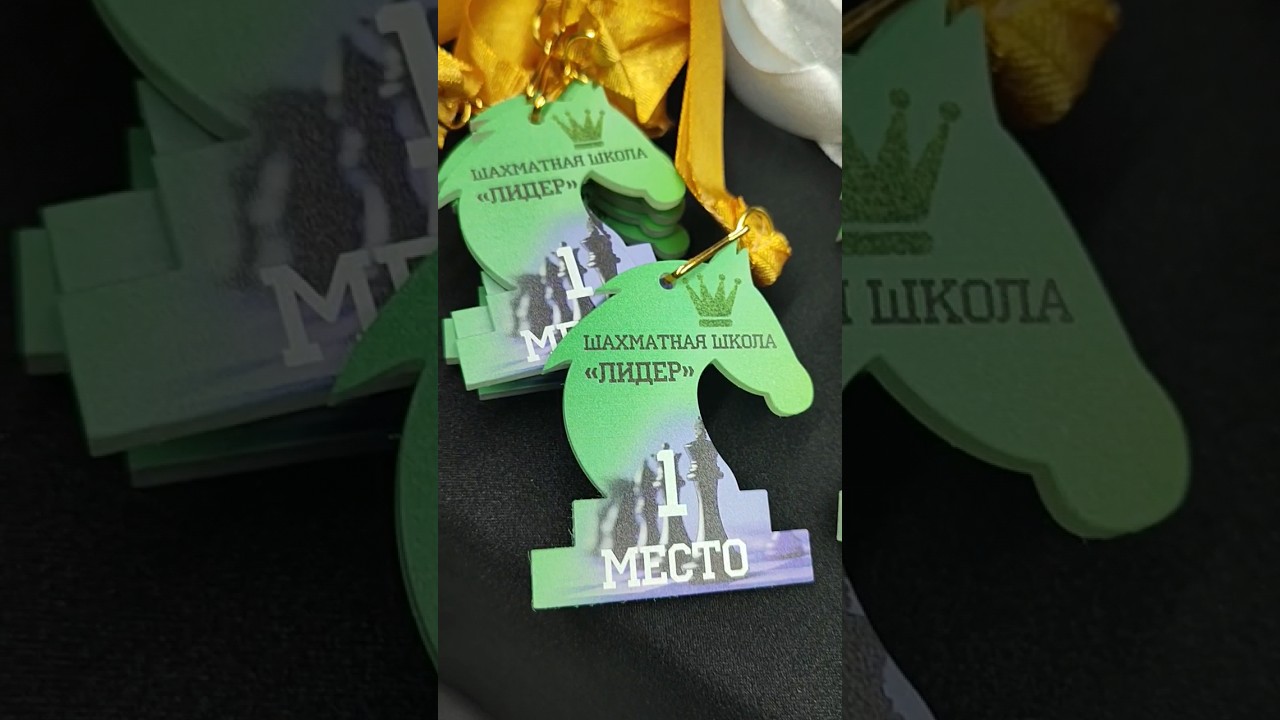 Уникальные медали из акрила от компании НаградыВсем! 