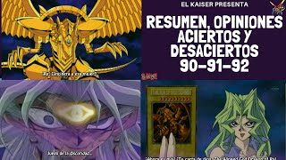 Yu-Gi-Oh! DM!! #90 -91-92 | EPICO! MAI VS MARIK!!  RESUMEN, ACIERTOS Y DESACIERTOS! Mai :(