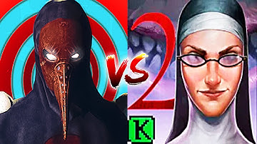 Smiling-X Zero: Classic scary horror game vs Evil Nun 2: Origins - Game Battle - iOS & Android