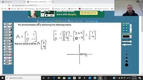 Matrices as Transformations Part 2 - Plotting a "Transformed" Vector