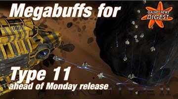 Megabuff for Type-11, ahead of 29 Sep release (Elite Dangerous)