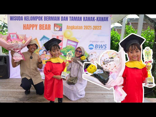 BUNDA ANTER LEIKA WISUDA❤️ AKHIRNYA LULUS TK class=