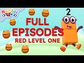 Red Level One | Full Episodes 1-10 | Learn to Count | Numberblocks  #homeschooling