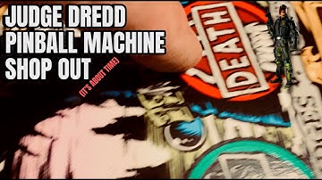 Bally JUDGE DREDD Pinball Machine 2024 Tear Down & Shop Out