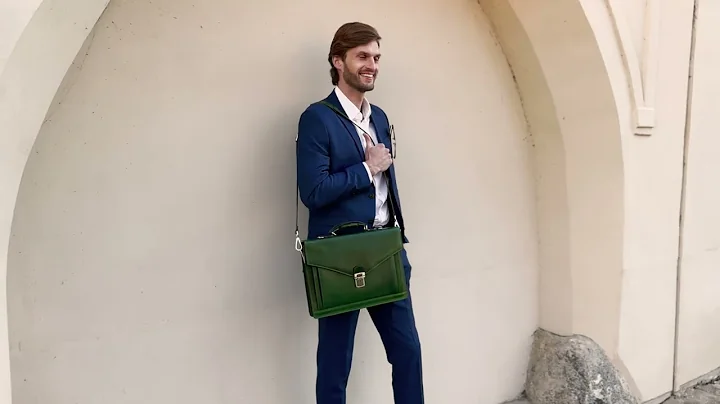 Green Leather Briefcase - The Magus | Time Resistance Official Video