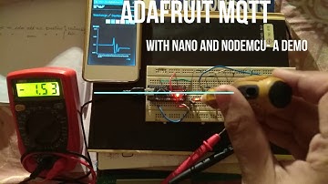 Adafruit MQTT with Arduino Nano, NodeMCU, MOSFET & Optocoupler