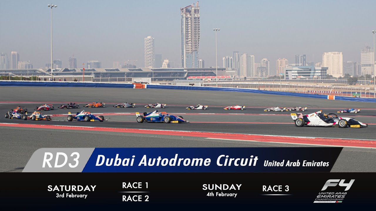 2024 Formula 4 UAE Championship Round 3 Race 3 YouTube