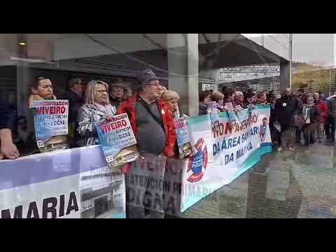 Concentración en Viveiro en defensa de la sanidad pública