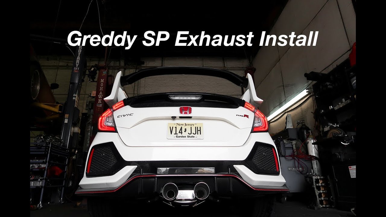 New Greddy SP Exhaust installed and quick REVIEW on the 2018 Honda