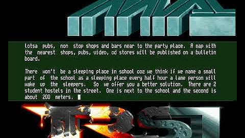 Majic 12 & TRSI - Easter Party Invitation Amiga Intro