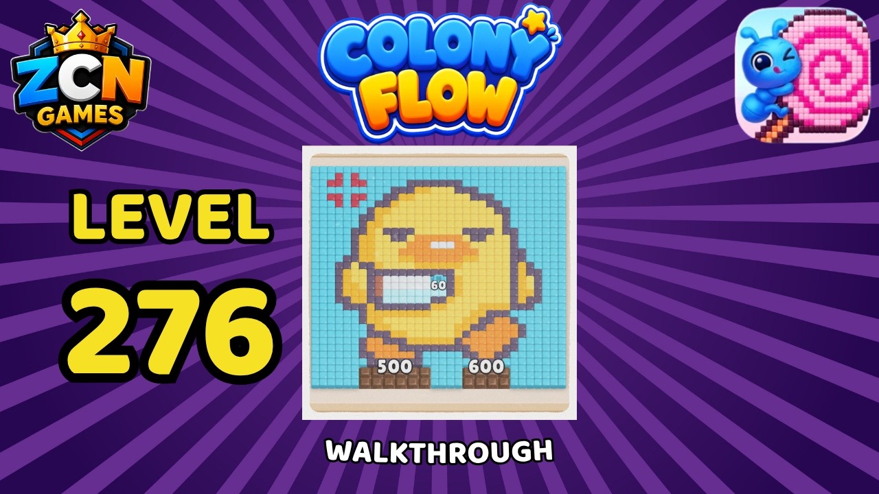 Colony Flow Level 276 Walkthrough | Full Solution - YouTube