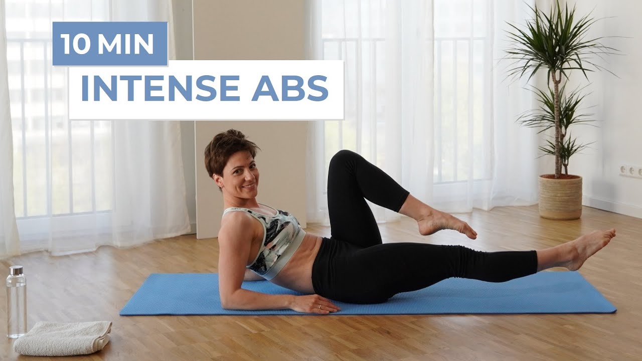 10 MIN INTENSE ABS WORKOUT at home | No repeats | No equipment | Six ...