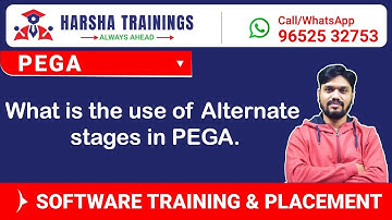 Wat is het nut van alternatieve fasen in PEGA?