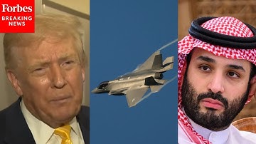 پیش از دیدار با بن سلمان، از ترامپ پرسیده شد که آیا جنگنده‌های اف-۳۵ به عربستان سعودی خواهد فروخت یا خیر.