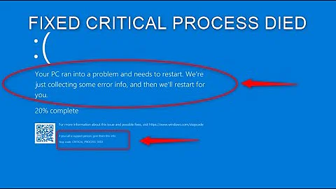 How to Fix Critical Process Died Blue Screen Error on Windows 10 &11