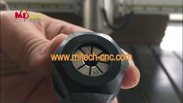 How to change cnc cutting bits tool on router cnc ?