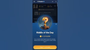 X Empire Riddle of the Day #shorts