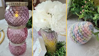 How to Make Spring Decor With Dollar Tree Items