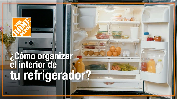 Cómo organizar el interior de tu refrigerador