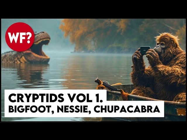Creatures & Cryptid Files Vol 1: Bigfoot, Loch Ness Monster, and El Chupacabra class=