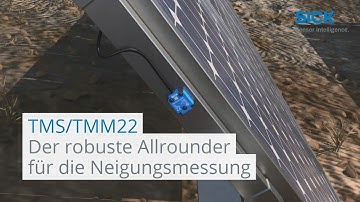 TMS/TMM22 - Der robuste Allrounder für die Neigungsmessung | SICK AG
