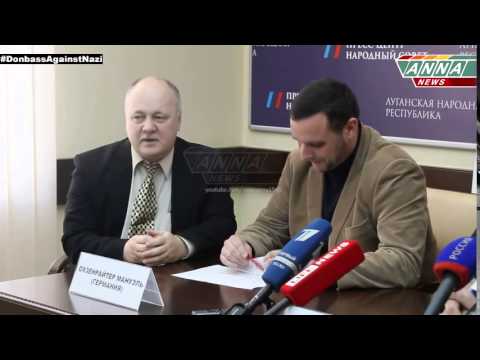 ЛНР Луганск Пресс конференция с международными наблюдателями 03 11 2014