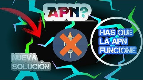 La solución alternativa a la APN En UNEFON & AT&T