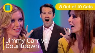 Jimmy Carr Roasting Rachel Riley and Carol Vorderman | 8 Out of 10 Cats | Banijay Comedy