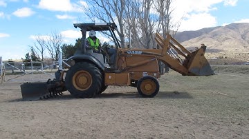 CASE Skip Loader Grader Start Up Procedures By Operator Robinson