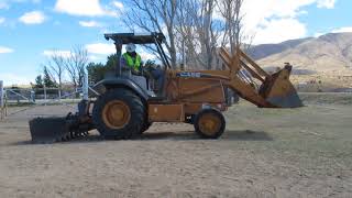 CASE Skip Loader Grader Start Up Procedures By Operator Robinson