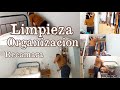 LIMPIEZA/ORGANIZACIÓN DE LA RECAMARA