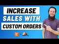 How to Create a Custom Order on Etsy | Etsy Tips 2021