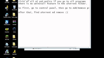 How to completely uninstall uTorrent