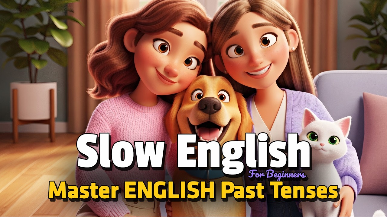 Master ENGLISH Past Tenses with a Touching Story | Easy Listening Practice (A2 Level)